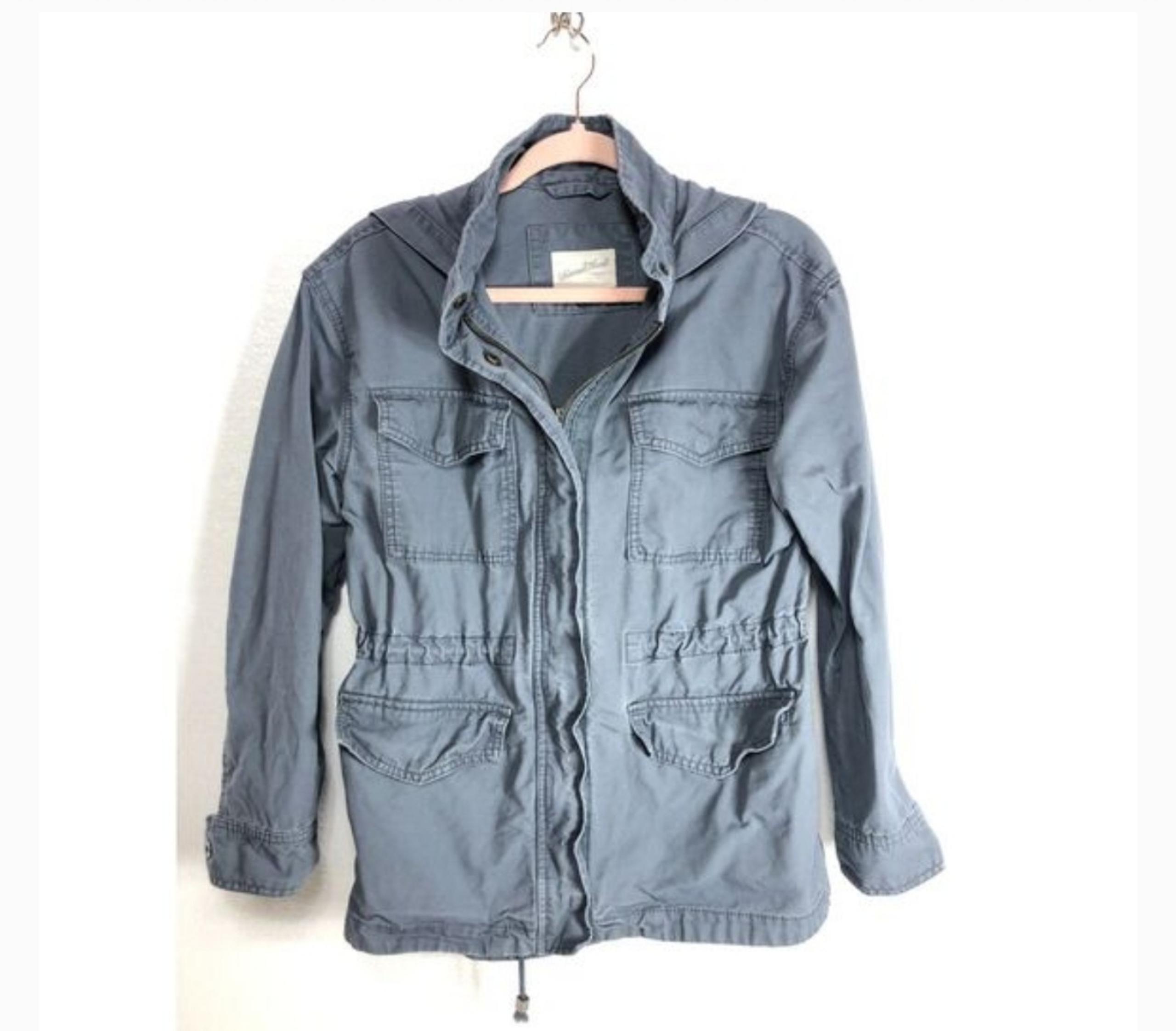 Universal Thread Jacket Women's Size Small Canvas Windbreaker