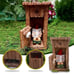 Funny Garden Gnome Outdoor Statues Naughty Sculpture Decoration