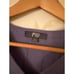 Men's Size XL Fiji 100% Cashmere Blue Ribbed V-Neck Sweater