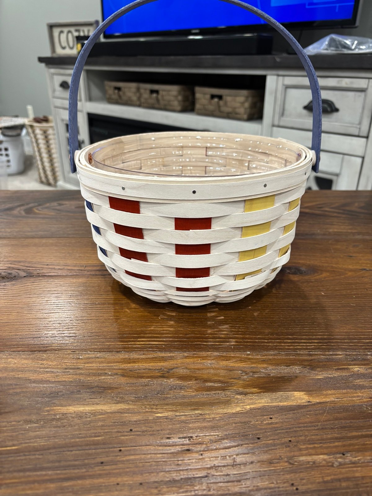 Longaberger 2023 Beach Ball Basket.