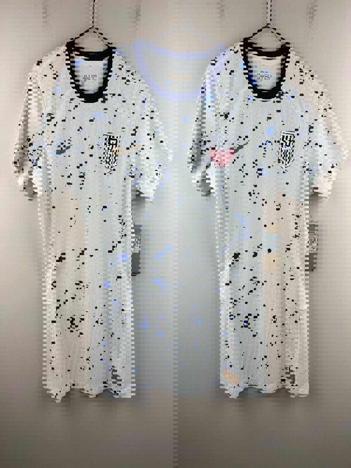 NWT Nike USWNT 23/24 Women's Authentic Jersey XS White Blue DR3861-100 170