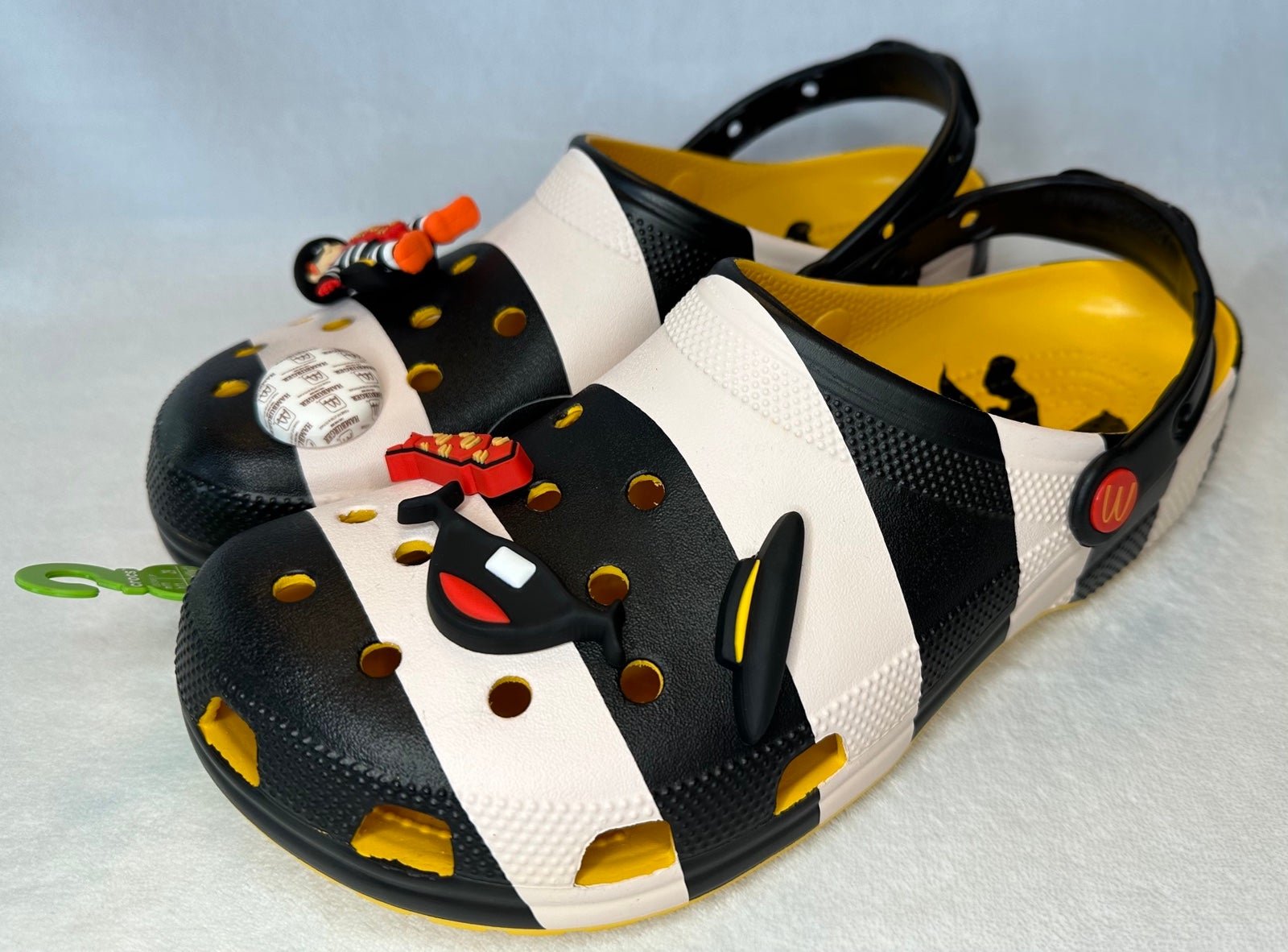 Crocs X McDonald’s Hamburglar Classic Clog Men's Size 11 NEW NWT