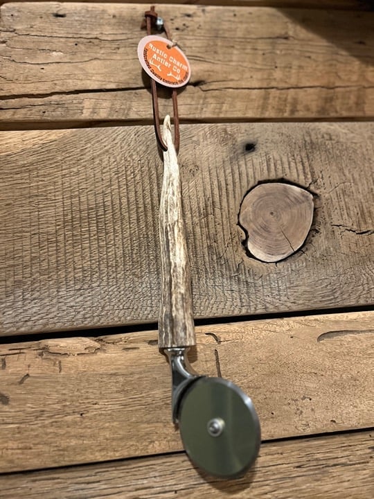 Elk Antler Pizza Cutter