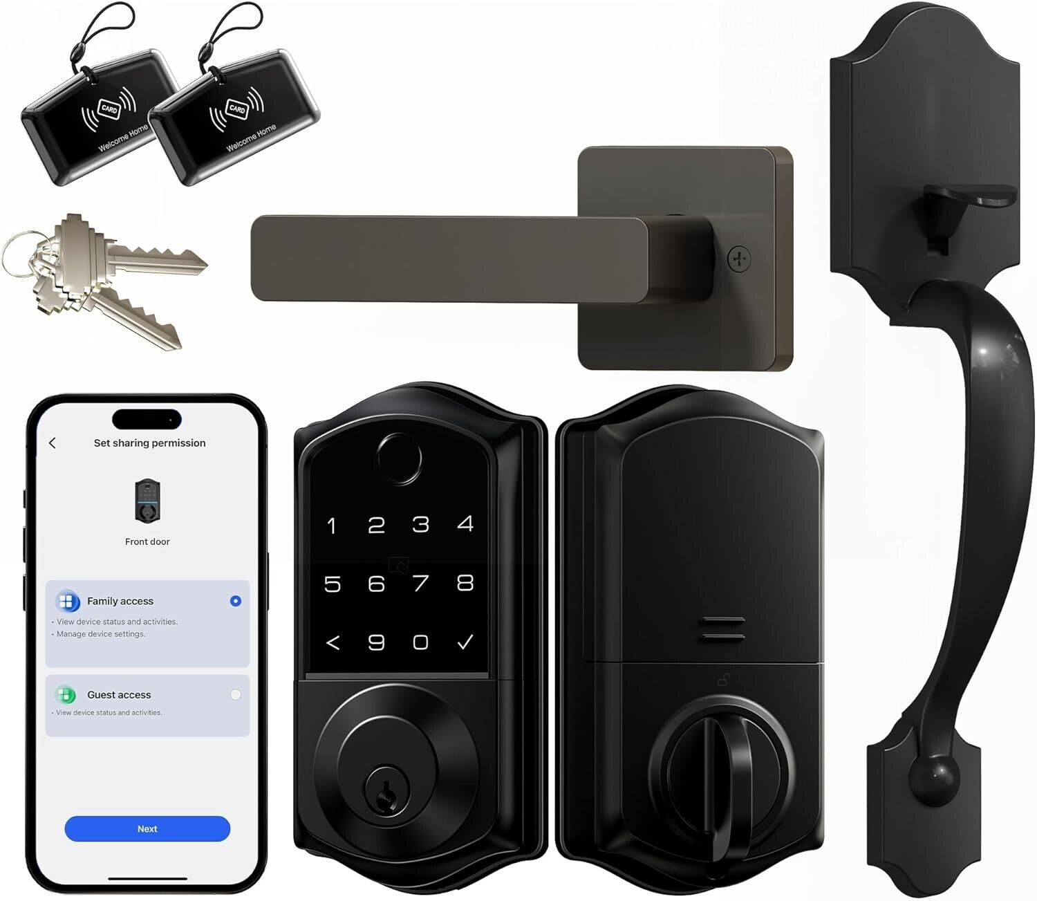 Veise Keyless Entry Door Lock Set