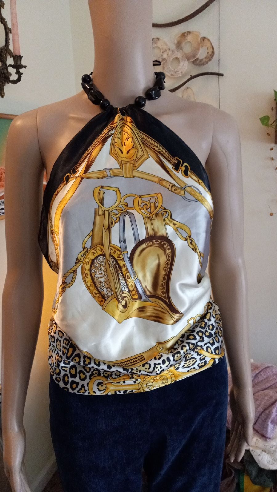 Early 2000s Handkerchief top