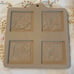 Lot Of Four (4) Cookie Craft Chocolate Christmas Gingerbread Man Halloween Mold