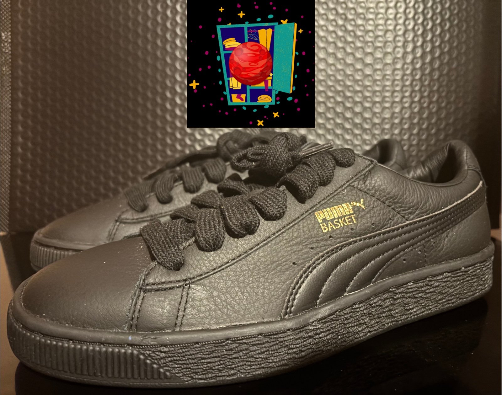Puma Basket Classic XXI Sneakers in Black