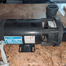 Century Pool/ SPA Tub Motor 1081 Pump Duty RPM 3450