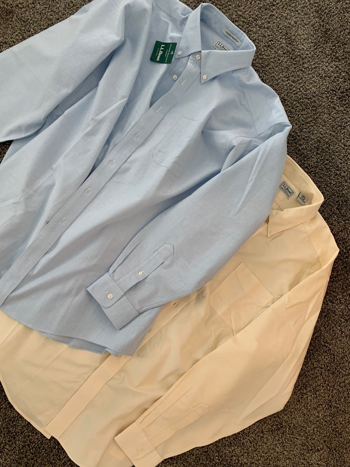 LL Bean Oxford Shirts 2 pack XL