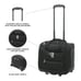 Protege 16 Arendale Rolling Underseater Luggage, Black