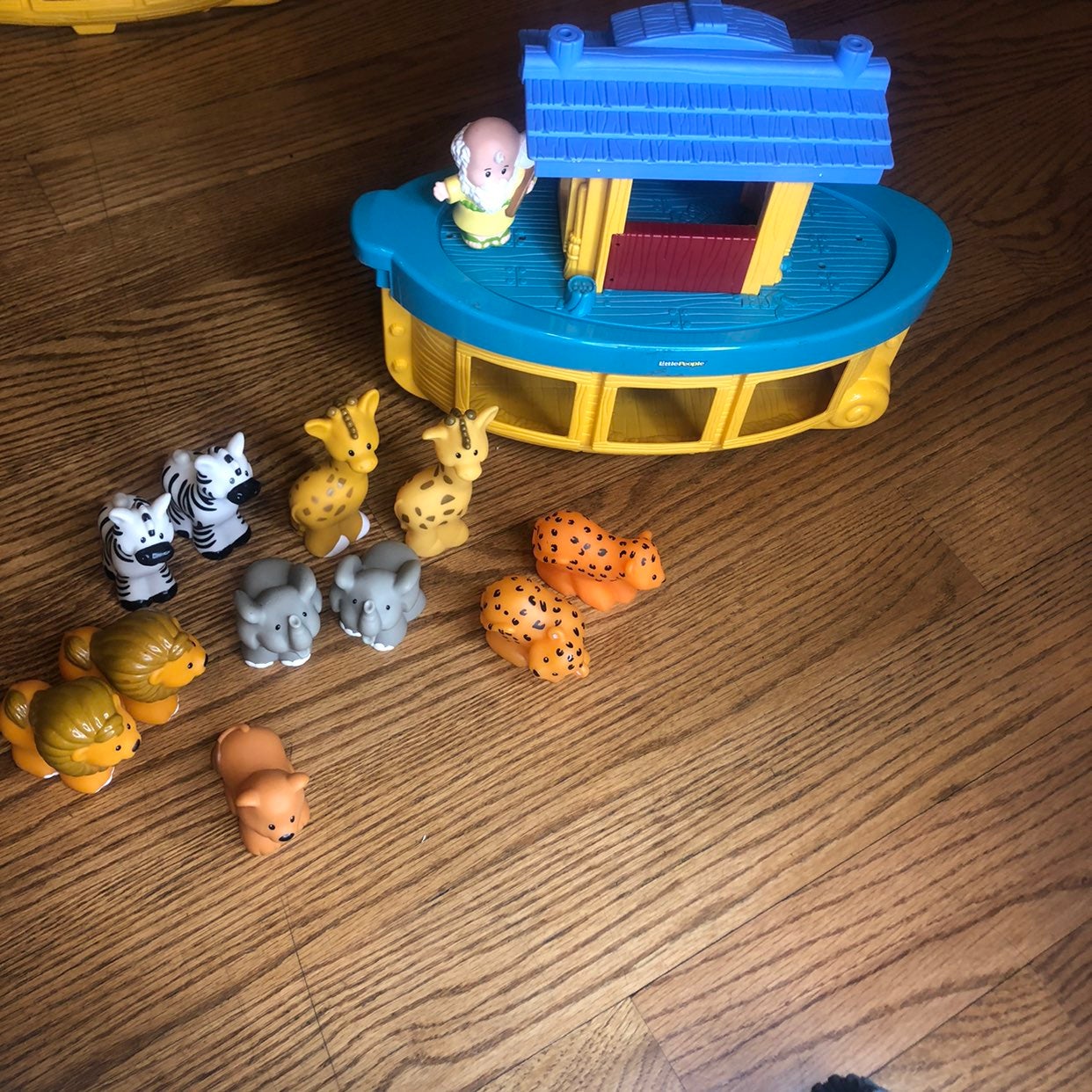 Fisher price little people noahs ark vtg