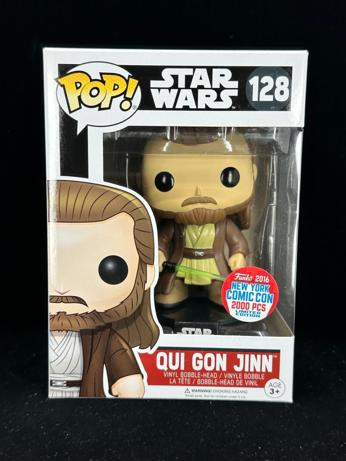 Funko Pop! Star Wars - Qui Gon Jinn #128 -2017 Star Wars