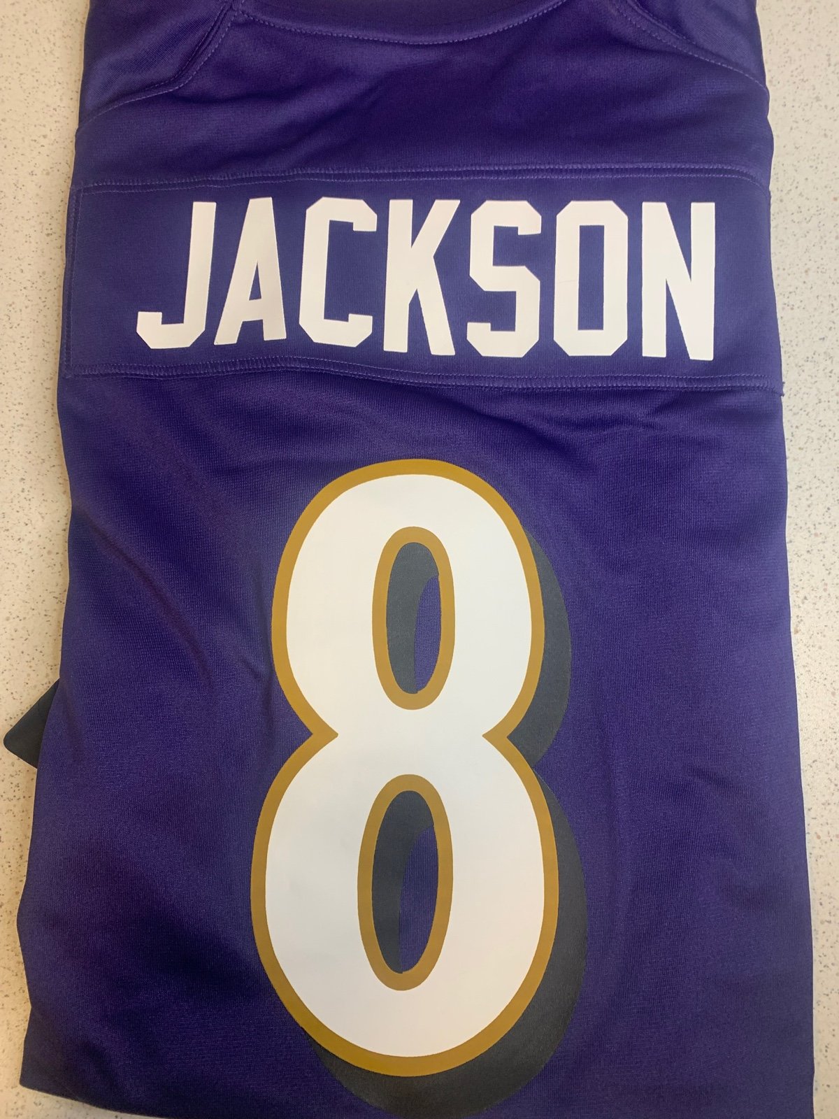 lamar jackson jersey XXL