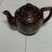 Vintage Hand Painted Floral Teapot