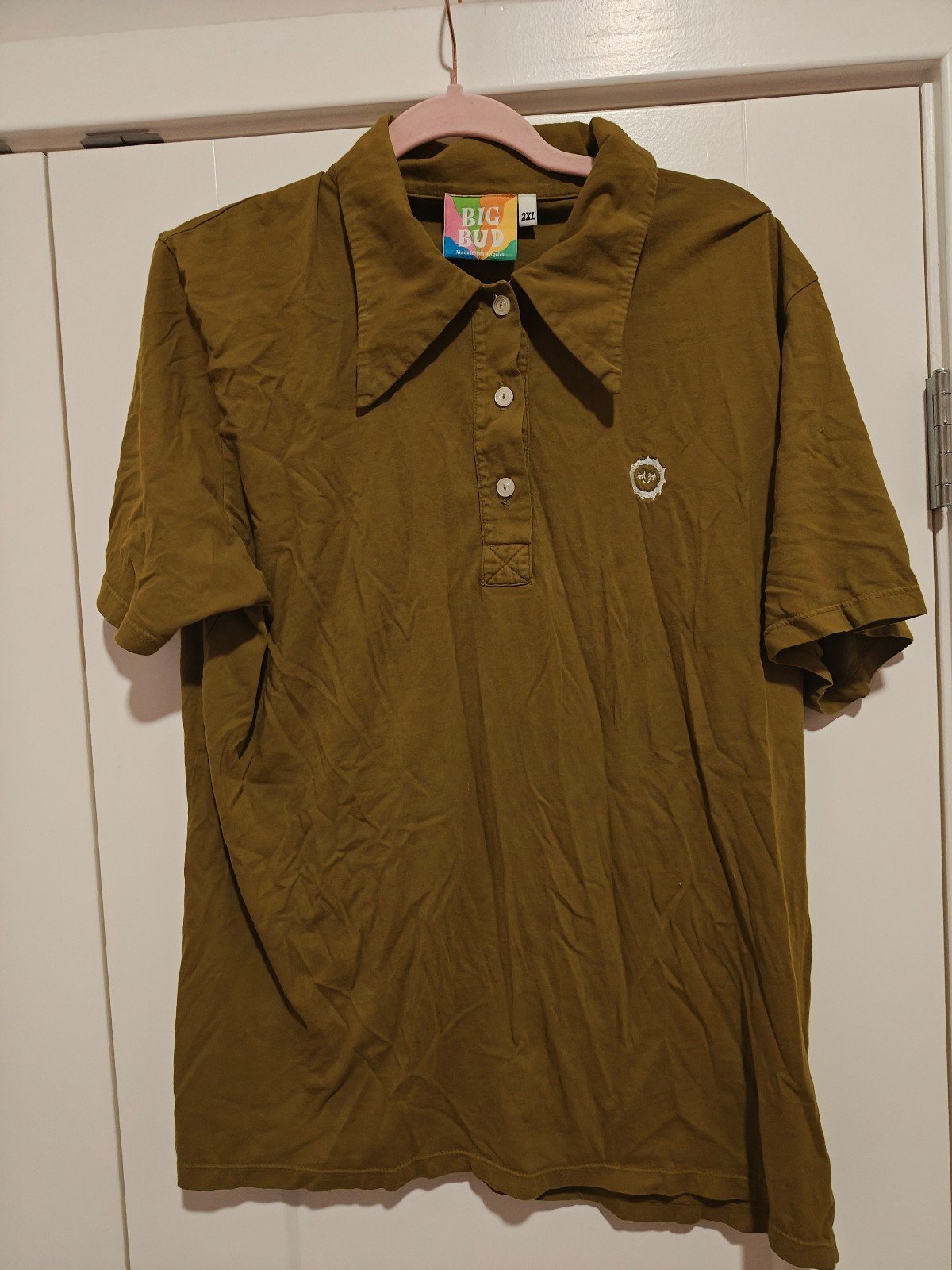 Big Bud Press polo - olive green - 2x