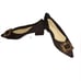 C.Paravano Alessia embellished middle heel black pumps