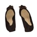 C.Paravano Alessia embellished middle heel black pumps