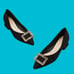 C.Paravano Alessia embellished middle heel black pumps