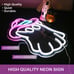 Cowboy Hat Ghost Neon Sign For Wall Decor Halloween Neon Signs Light