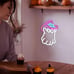 Cowboy Hat Ghost Neon Sign For Wall Decor Halloween Neon Signs Light