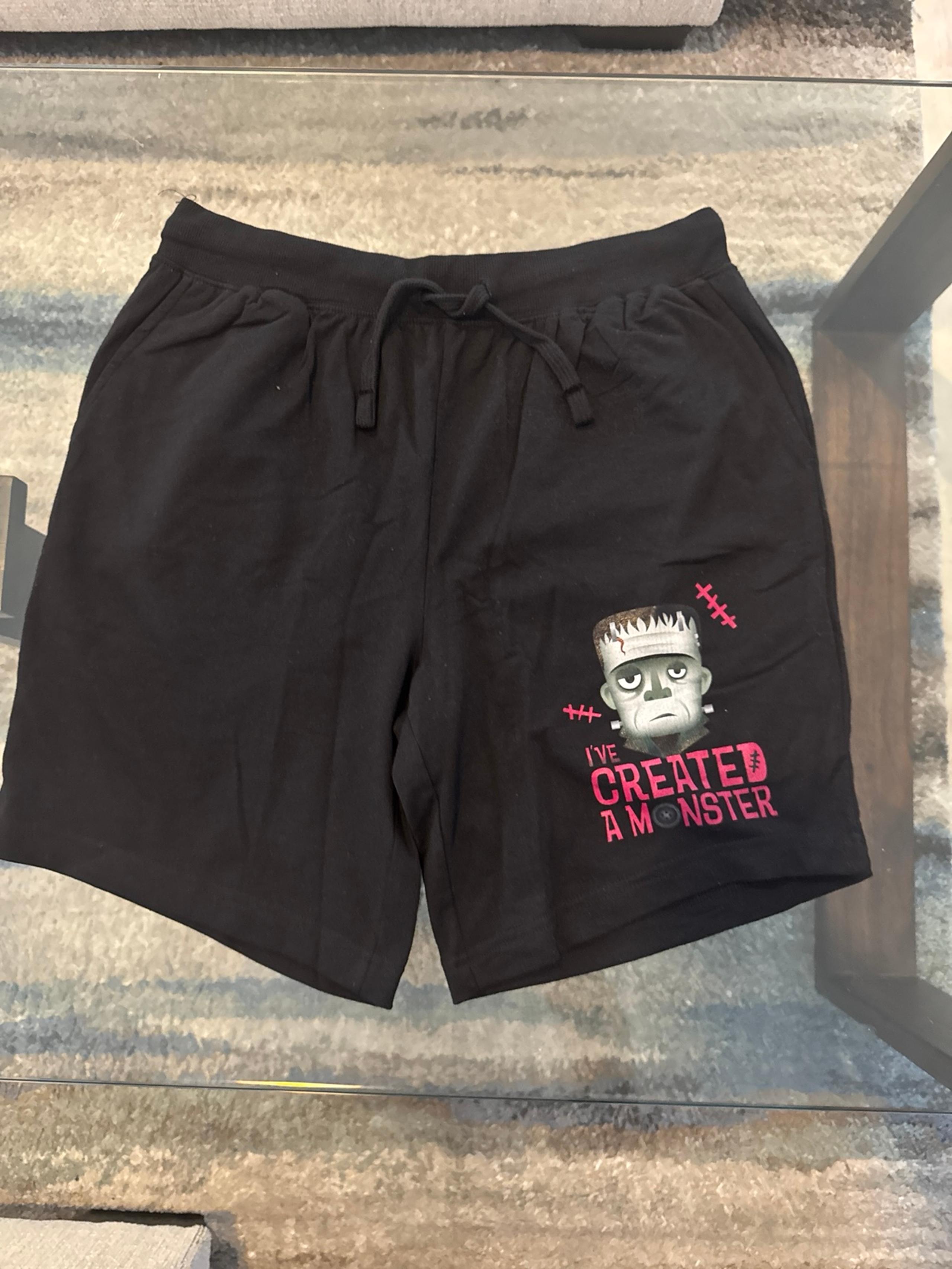 Universal Monsters Frankenstein I've Created A Monster Men's Black Sleep Pajama