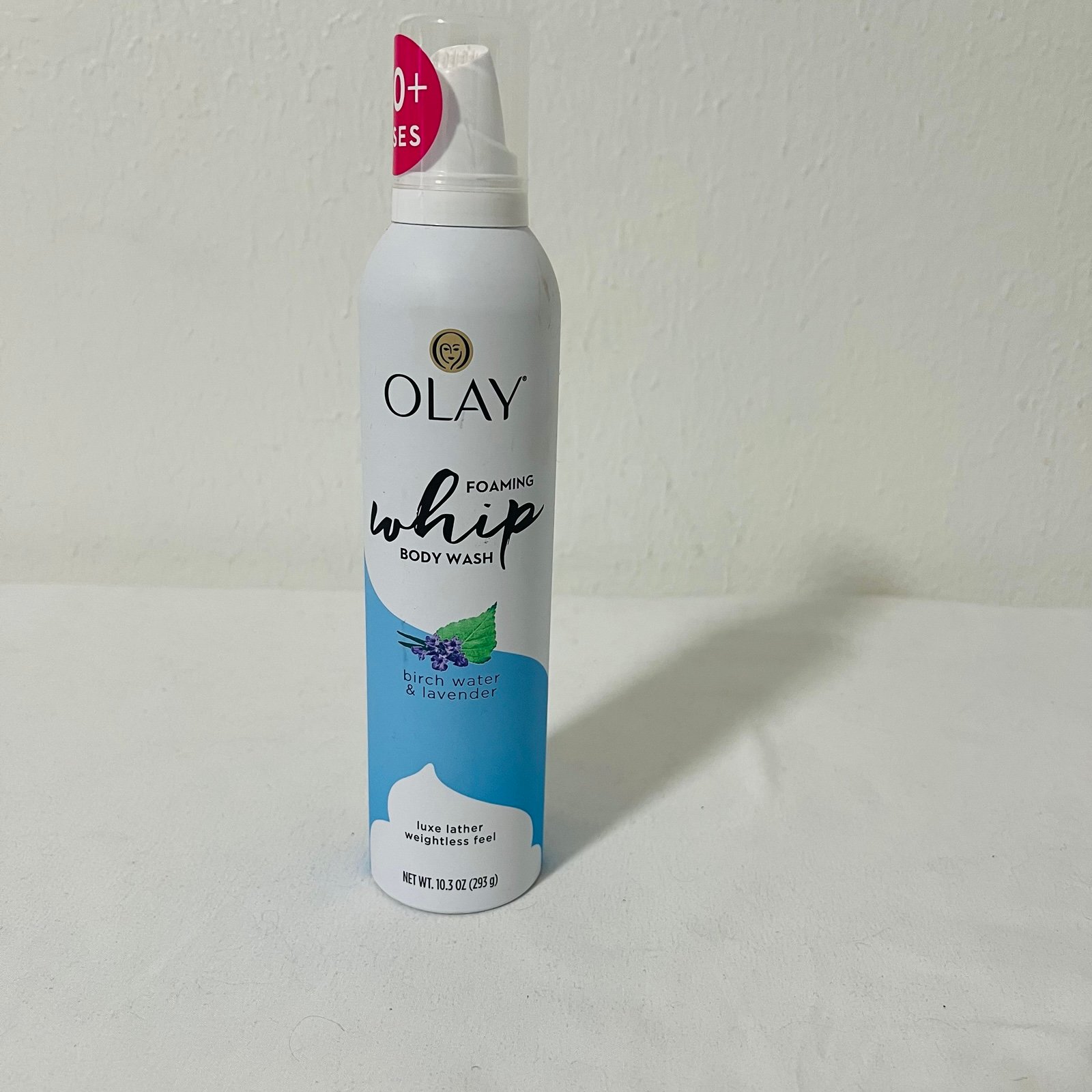 Olay Foaming Whip: Birch Water & Lavender 10.3oz Body Wash 30+ Uses New