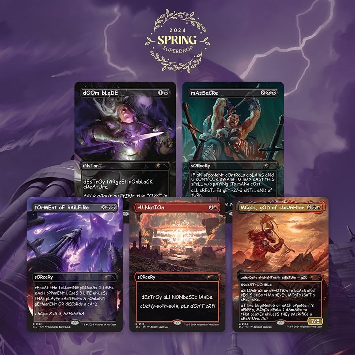 Secret Lair Drop: sAnS mERcY - Non-Foil Edition