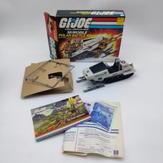 Vintage GI Joe - 1983 SKIMOBILE POLAR BATTLE BEAR