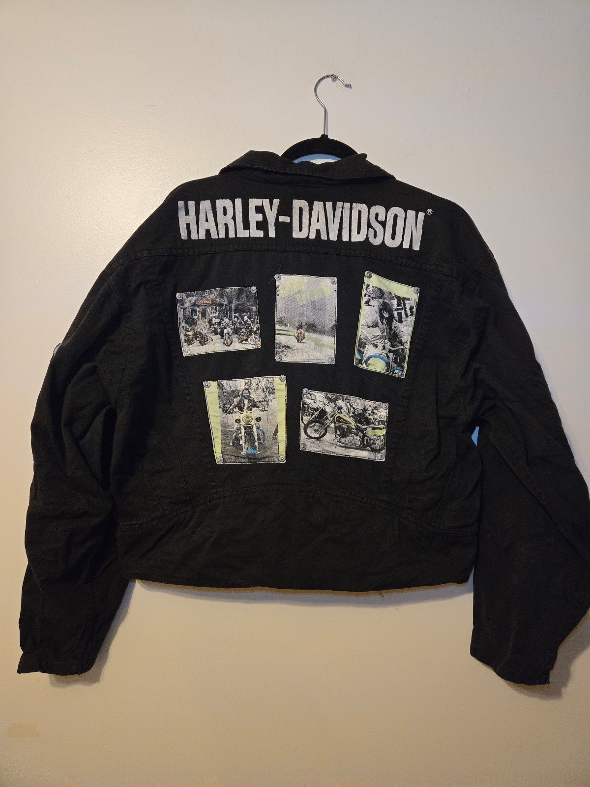 Vintage Harley Davidson x Jamie Sadock Men's Cotton Riders Jacket Steampunk Rock