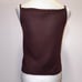MaxMara Viscose Brown Knit Women's Top Size S