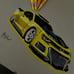 Yellow Camaro drawing