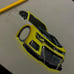 Yellow Camaro drawing