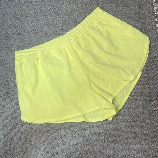 Lululemon Surefire Short High Rise Swift Shorts Florid Flash 12