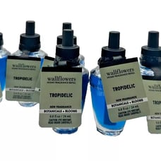 Bath & Body Works LOT of 6 Tropidelic Wallflowers Fragrance Refills Plugs Ylang