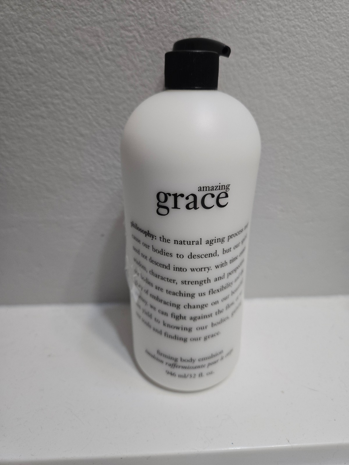 Philosophy Amazing Grace Firming Body Emulsion Lotion 32 fl oz Sealed