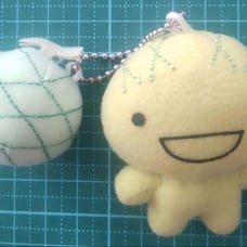 Burnt Bread Melon Pan Mascot Keychain