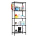5 Tier Layer Shelf Adjustable Wire Metal Shelving Rack Garage Storage Organizer