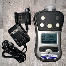 Honeywell RAE Systems QRAE 3 PGM-2500 Gas Monitor Tested & Calibrated + Charger