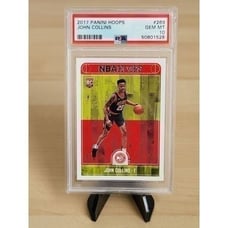 2017 Panini NBA Hoops John Collins Rookie RC PSA 10 GEM MT