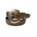 Kenneth Cole NY Womens Brown Leather Western Silver Western Belt