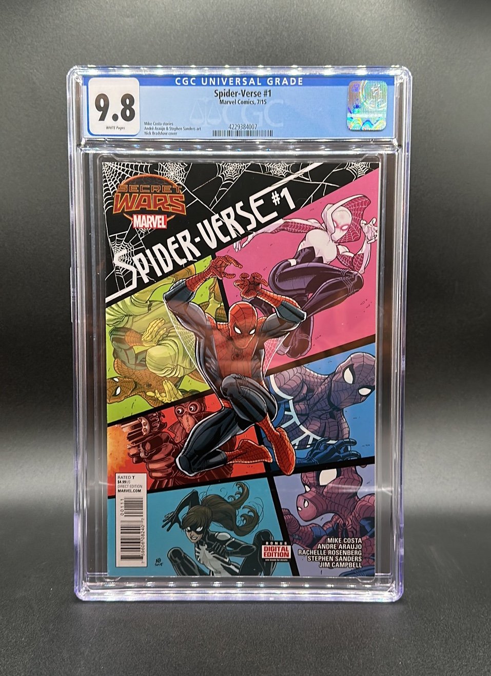 CGC 9.8 Spider-Verse #1 Key Issue