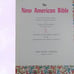 The Holy Bible vintage 1970s The New American Bible huge book and huge print