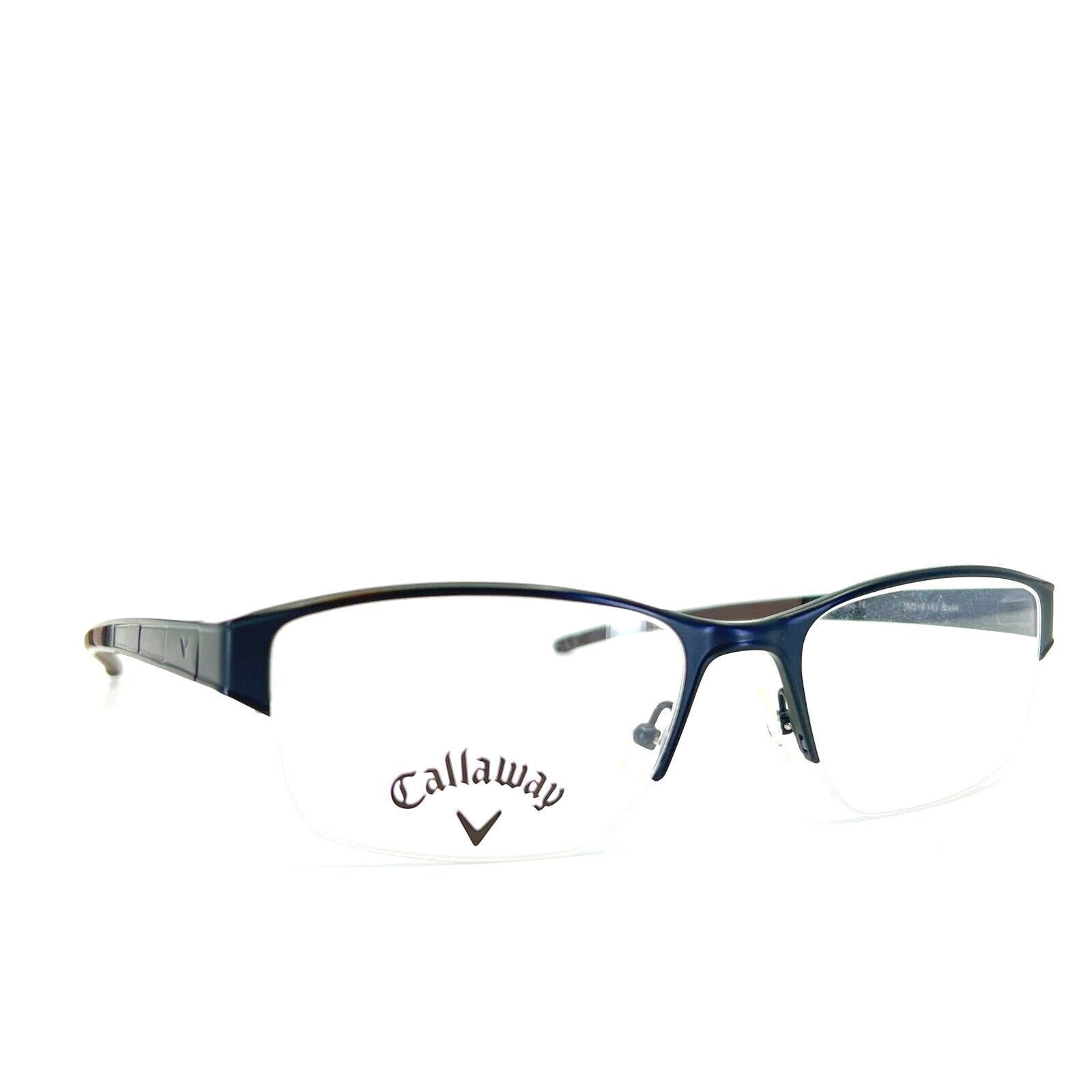 Callaway Yorktown By Imagewear Eyeglasses Men's Black Brown Frame 54-19-140