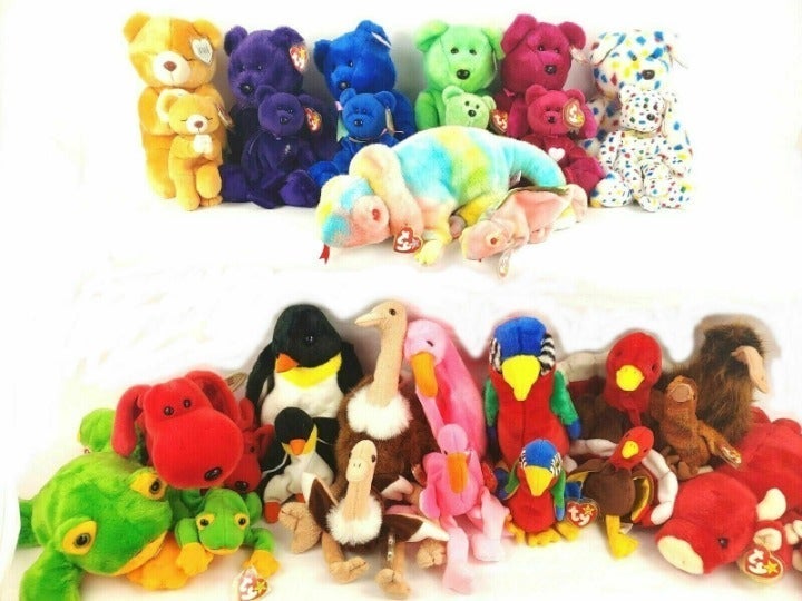 Large Beanie Babies & Buddies Ty Lot Final Price