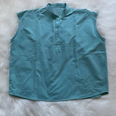 Figs Rafaela Scrub Top in Seaglass size XXL