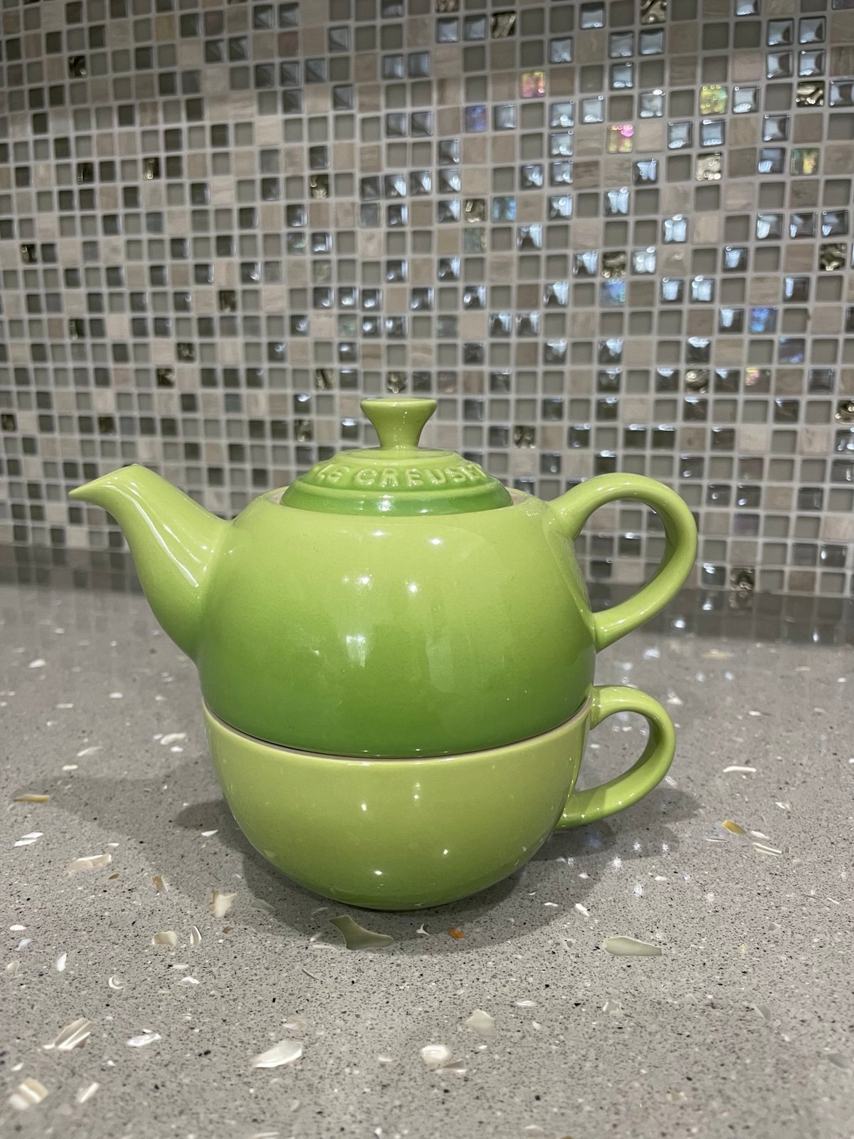 Tea for One Set - Palm Color - Le Creuset