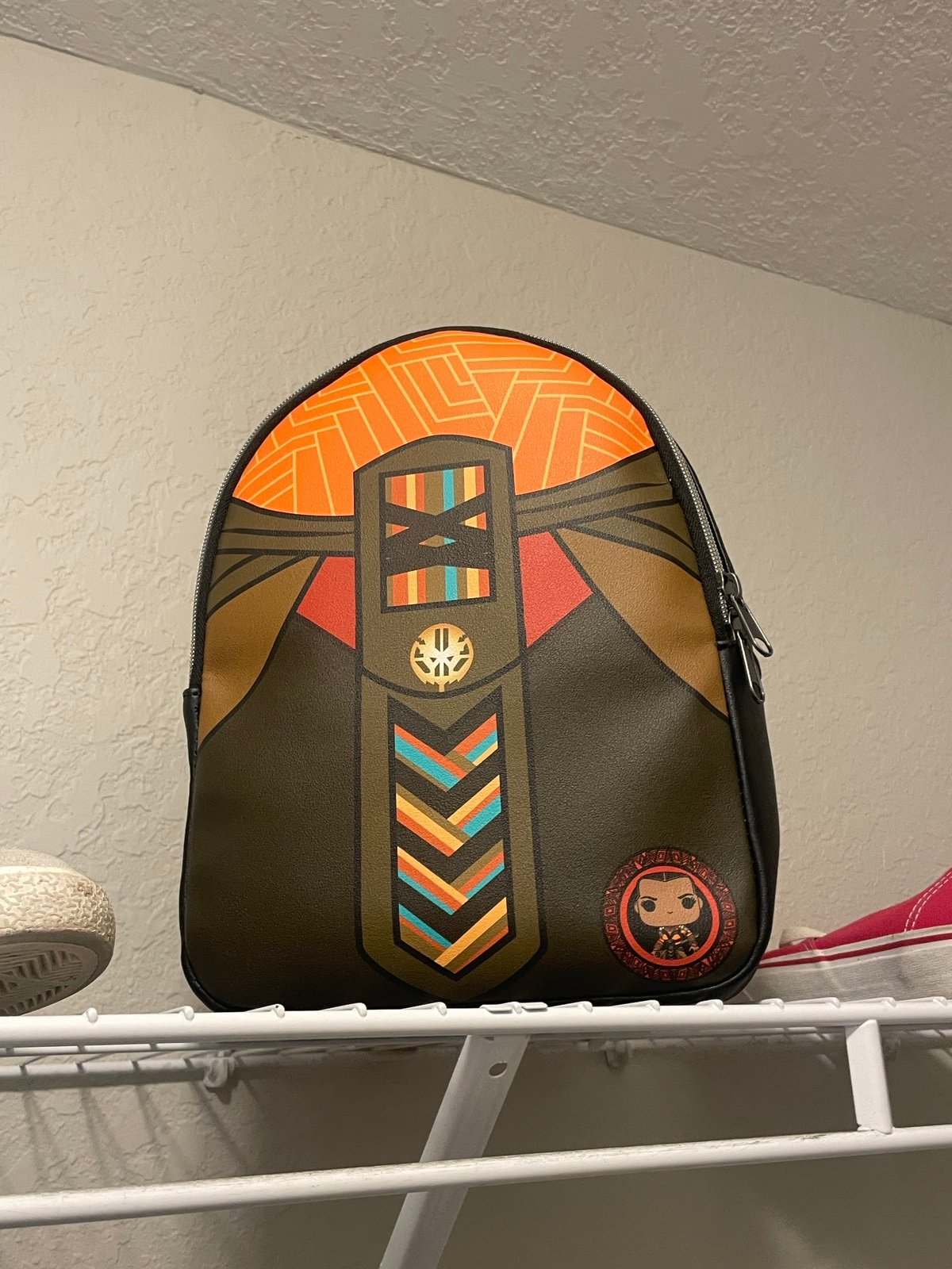 Black Panther Okoye Cosplay Mini Backpack