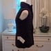 Lululemon Womens Running/Training Black Puffer Vest Stretch Side Panels Size 6