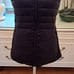 Lululemon Womens Running/Training Black Puffer Vest Stretch Side Panels Size 6