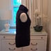 Lululemon Womens Running/Training Black Puffer Vest Stretch Side Panels Size 6